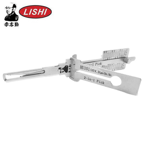 ORIGINAL LISHI - HU101 CutOut V3 Volvo and Land Rover / 10-Cut / 2-in-1 Pick & Decoder / AG