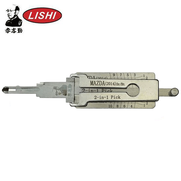 ORIGINAL LISHI - MAZ Mazda 2014+ / 2-In-1 Pick & Decoder / 10-Cut ORIGINAL LISHI - MAZ Mazda 2014+ / 2-In-1 Pick & Decoder / 10-Cut