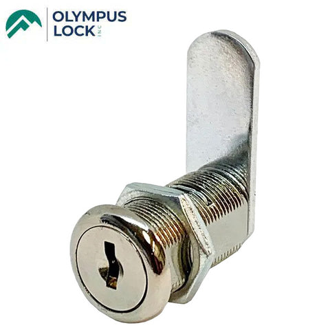 Olympus - 961 Series - Disc Tumbler Cam Lock - 2" - Bright Nickel - C413A Key