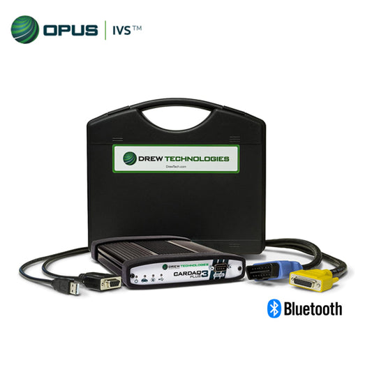 Opus - CarDAQ Plus 3 Bluetooth Kit - J2534 - All-in-One Pass-Thru Device for Multiple Vehicle Brands - DOIP, PDU, and CAN FD
