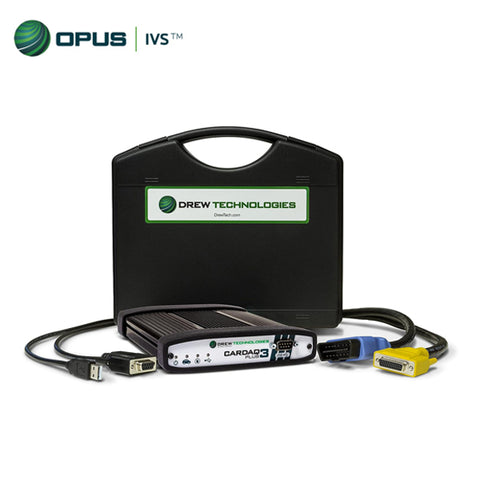 Opus - CarDAQ Plus 3 Kit - J2534 - All-in-One Pass-Thru Device for Multiple Vehicle Brands - DOIP, PDU, and CAN FD