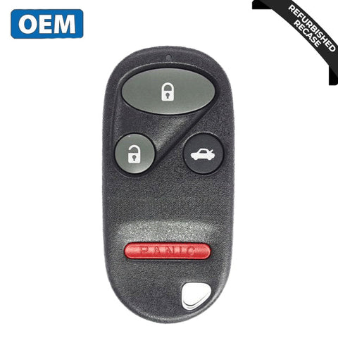 1998-2002 Honda Accord / 4-Button Keyless Entry Remote / PN: 72147-S0K-A02 / KOBUTAH2T (OEM Recase)