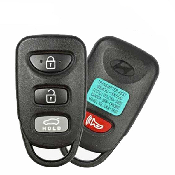 2011-2016 Hyundai Elantra / 4-Button Keyless Entry Remote / PN: 95430-3X501 / OSLOKA-360T (OEM)
