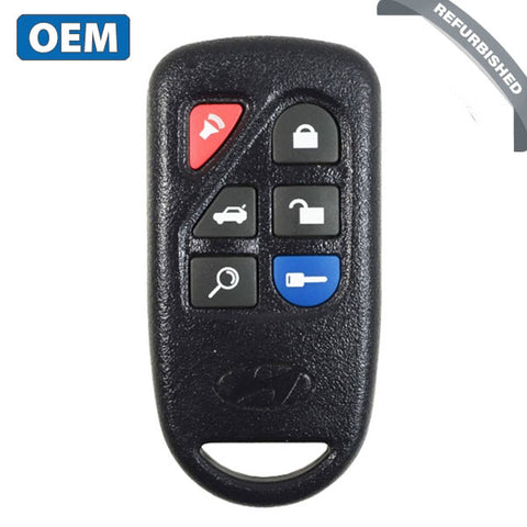 2008-2014 Hyundai / 6-Button Keyless Entry Remote / PN: 00056-ADU10 / GOH-PCGEN2 (OEM Refurb)