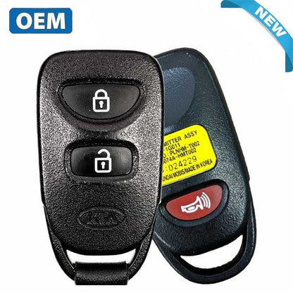 2007-2010 Kia Rio Rio5 / 3-Button Keyless Entry Remote / PN: 95430-1G011 / PLNHM-T002 (OEM)
