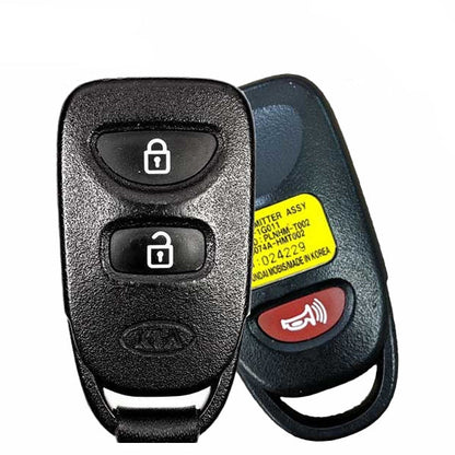 2007-2010 Kia Rio Rio5 / 3-Button Keyless Entry Remote / PN: 95430-1G011 / PLNHM-T002 (OEM)