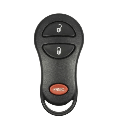 1997-2007 Dodge Durango / Ram / 3-Button FOB Keyless Entry Remote / PN: 56045497 / GQ43VT9T (OEM Recase)