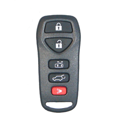 10 x 2004-2010 Nissan Quest / 5-Button Keyless Entry Remote / PN: 28268-5Z210 / KBRASTU51 (OEM Recase)