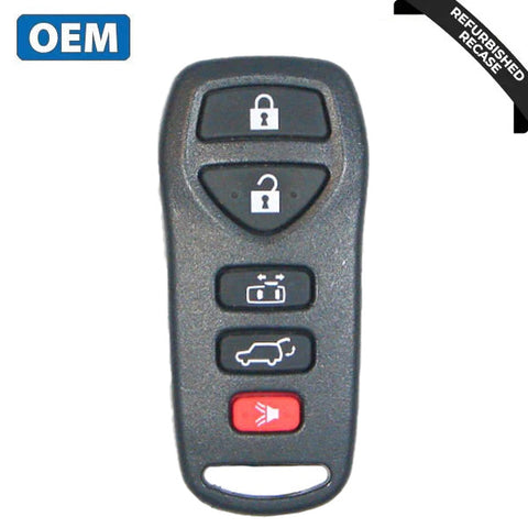 2004-2010 Nissan Quest / 5-Button Keyless Entry Remote / PN: 28268-5Z210 / KBRASTU51 (OEM Recase)