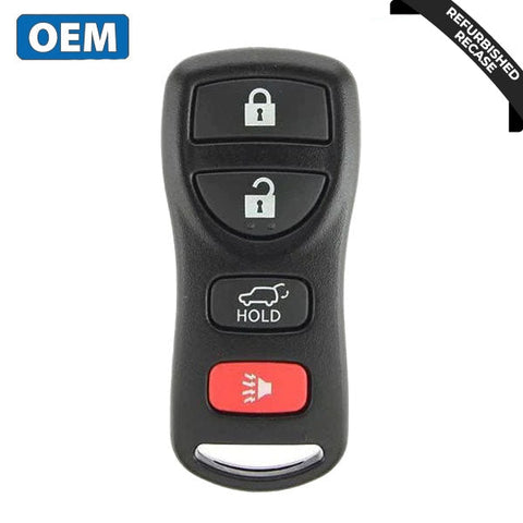 2005-2014 Nissan Armada / 4-Button Keyless Entry Remote / PN: 28268-ZE10B / CWTWB1U821 (OEM Recase)