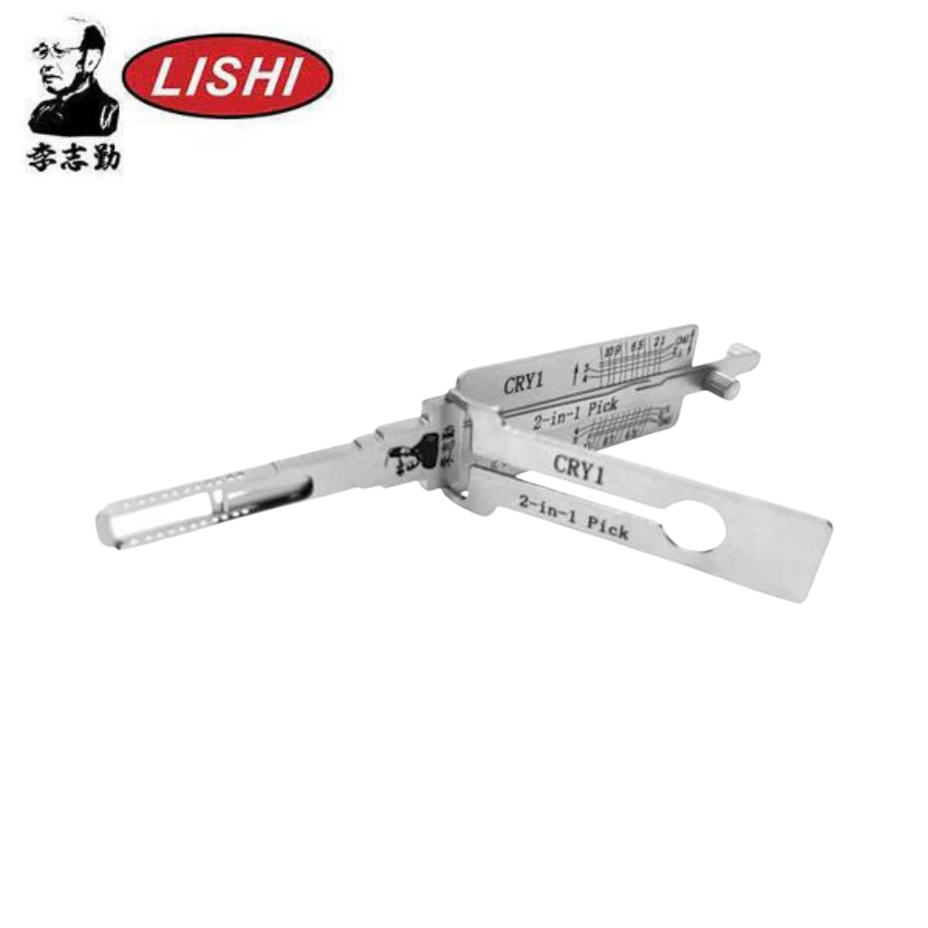 ORIGINAL LISHI - CRY1 2-in-1 Lock Pick and Decoder for Carryboy Canopy and Utilities  Anti-Glare