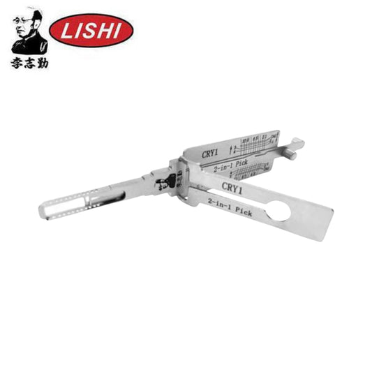ORIGINAL LISHI - CRY1 2-in-1 Lock Pick and Decoder for Carryboy Canopy and Utilities  Anti-Glare