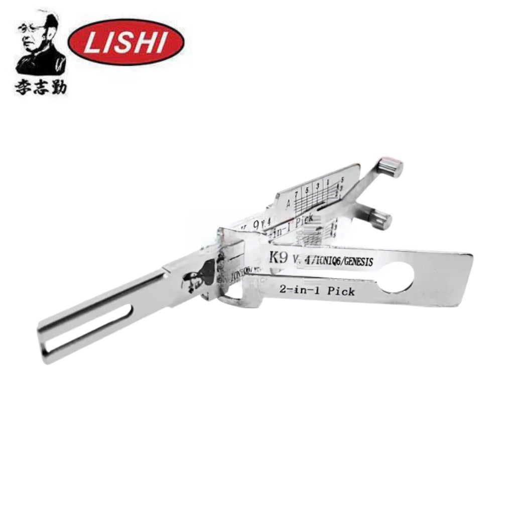 ORIGINAL LISHI - K9-V4 Ioniq6 - Genesis  Anti-Glare  Picks and Decodes Door Locks of 2024+ Kia, Hyundai, and Genesis Models