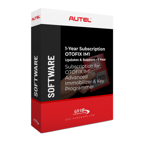 Autel - OTOFIX - IM1 - Advanced Immobilizer & Key Programmer - Updates & Support Sub - 1 YEAR ( machine sold seperately )