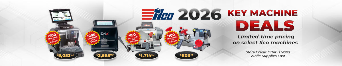 Ilco 2026 Key Machine Deals