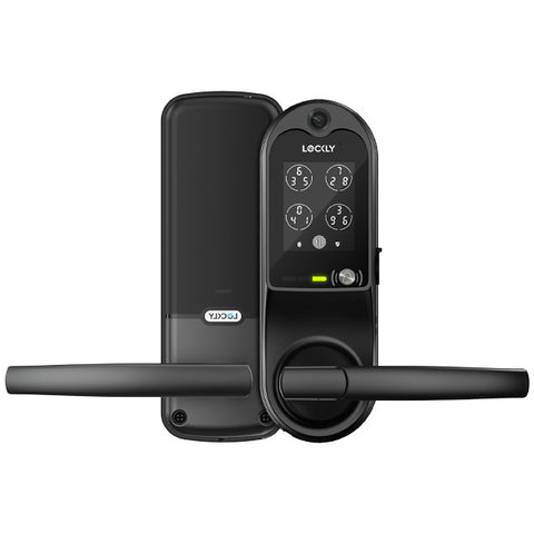 Lockale Camera Lockly Guard VISION LATCH 698L - Doorbell Video Camera Smart Lock ...