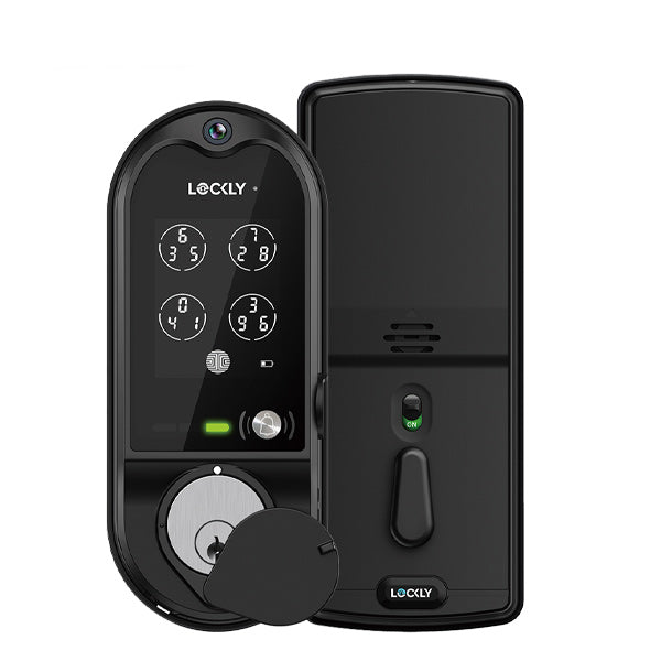 Lockly Guard - VISION 798 - Doorbell Video Camera Deadbolt Smart Lock - Fingerprint Reader - Wi-Fi-Bluetooth App Controlled - Fire Rated - Optional Finish