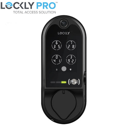 Lockly Guard - VISION 798 - Doorbell Video Camera Deadbolt Smart Lock - Fingerprint Reader - Wi-Fi-Bluetooth App Controlled - Fire Rated - Optional Finish
