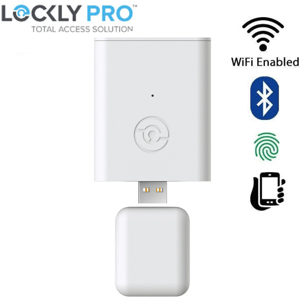 Lockly - PGH200 - Secure Link Wi-Fi Hub & Wireless Door Sensor For Lockly Smart Locks