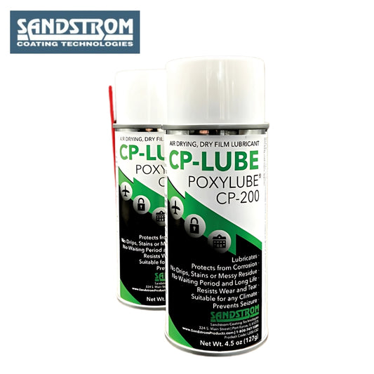 POXYLUBE - CP-200  CP-LUBE Aerosol Solid Film Lubricant  Air Dry Series L200