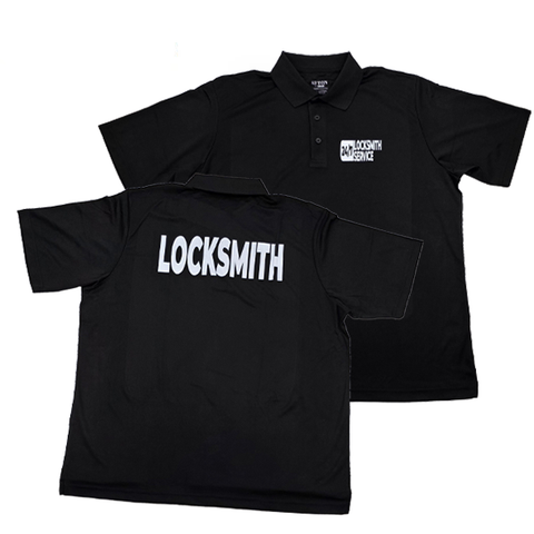 Polo T-shirt - 24/7 Locksmith Service - Optional Sizes - Optional Colors