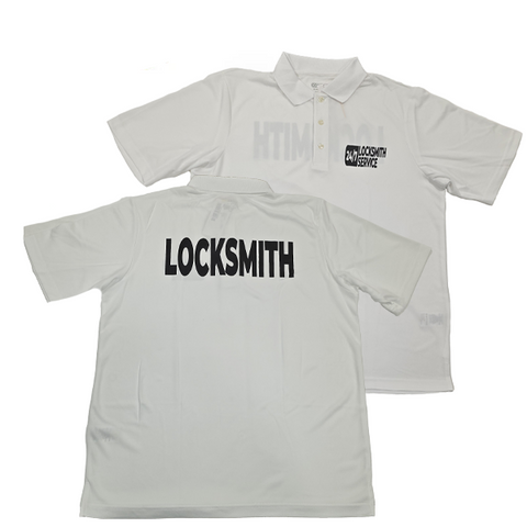 Polo T-shirt - 24/7 Locksmith Service - Optional Sizes - Optional Colors