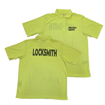 Polo T-shirt - 24/7 Locksmith Service - Optional Sizes - Optional Colors