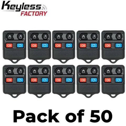50 x 1998-2014 Ford Lincoln Mercury / 4-Button Keyless Entry Remote / CWTWB1U311 (AFTERMARKET) (Bundle of 50)