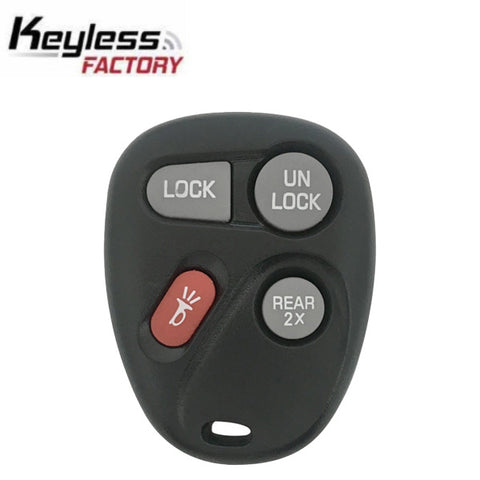 1996-2005 GM / 4-Button Keyless Entry Remote / KOBUT1BT / (AFTERMARKET)