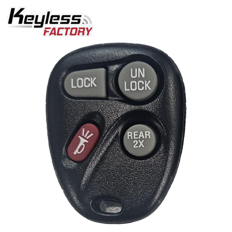 2001-2007 GM / 4-Button Keyless Entry Remote / PN: 15184352 / KOBLEAR1XT / (AFTERMARKET)