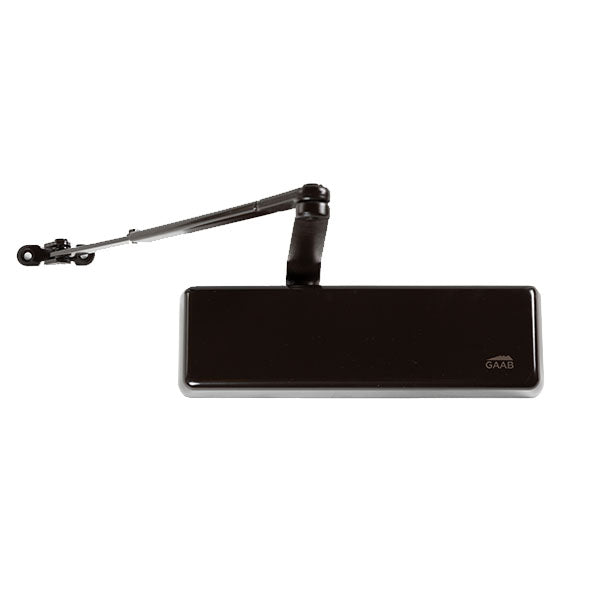 GAAB - 403 Series - Hydraulic Door Closer - Heavy Duty - Adjustable Arm - Adjustable Sizes 1-6 -Plastic Cover - Optional Finish - Fire Rated - Grade 1