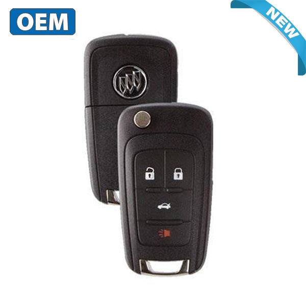 2013 Buick LaCrosse Remote Flip Key Fob 5B W/ Trunk, Remote Start NON PEPS (FCC: OHT01060512, P/N: 13500226 - Foto 10
