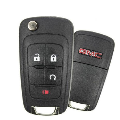 2010-2017 GMC Terrain / 4-Button Flip Key / PN: 20835400 / OHT01060512 (OEM)