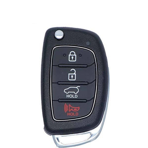 2015-2019 Hyundai Santa Fe / 4-Button Flip Key / TQ8-RKE-4F31 (AFTERMARKET)