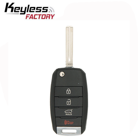 2013 - 2015 Kia Sorento / 4-Button Flip Key / PN: 95430-1U500 / TQ8-RKE-3F05 (AFTERMARKET)