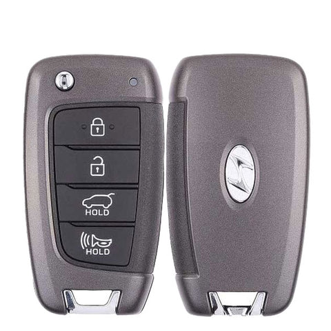 2019-2020 Hyundai Veloster / 4-Button Flip Key / PN: 95430-J3000 / SY5IGRGE04 (OEM)