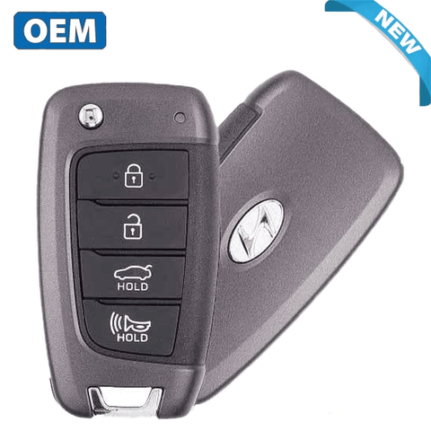 2018-2021 Hyundai Accent / 4-Button Flip Key / PN: 95430-J0800 / NYOSYEC4TX1707 (Canada) (OEM)