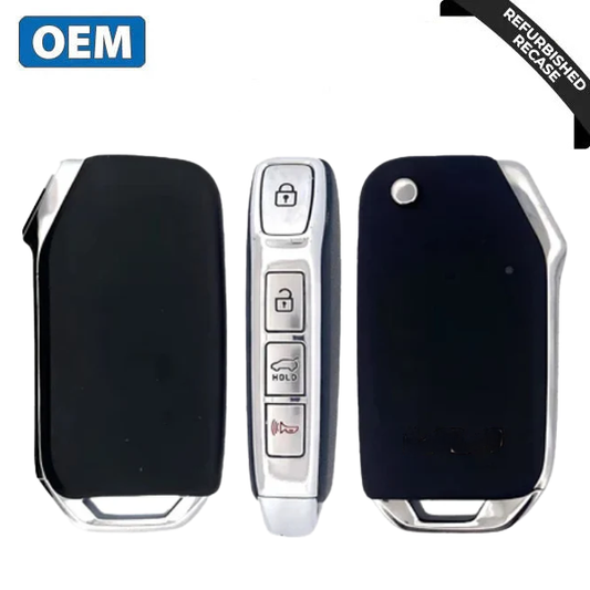 2019-2022 Kia Soul / 4-Button Flip Key / PN: 95430-K0010 / SY5SKRGE04 (OEM Recase)
