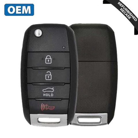 2014-2015 Kia Optima / 4-Button Flip Key / PN: 95430-2T560 / NYODD4TX1306-TFL (OEM Recase)