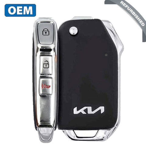 2021-2024 Kia Soul / 3-Button Remote Flip Key / PN: 95430-K0120 / SY5SKRGE03 (OEM Refurb)