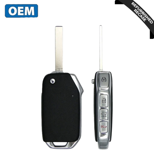 2019 Kia Soul / 4-Button Flip Key / PN: 95430-K0100 / FCC: SY5SKRGE04 (OEM Recase)