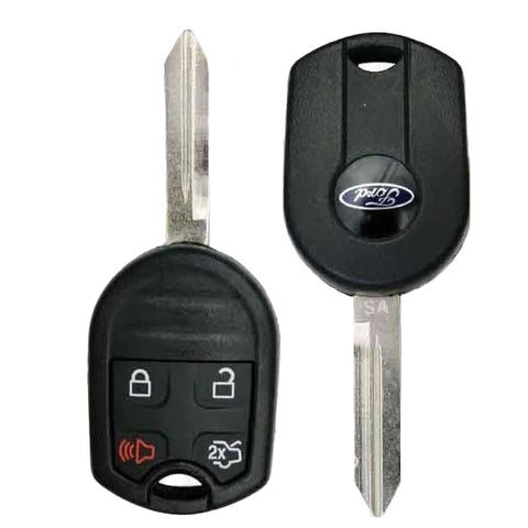 2007-2019 Ford / 4-Button Remote Head Key / PN: 164-R8073 / CWTWB1U793 / (4D 63 80 BIT) (OEM)