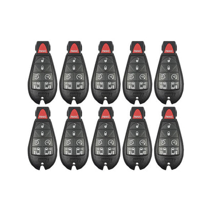 50 x 2008-2018 Chrysler Dodge VW / 7-Button Fobik Key / M3N5WY783X / 433 MHz (AFTERMARKET) (Bundle of 50)