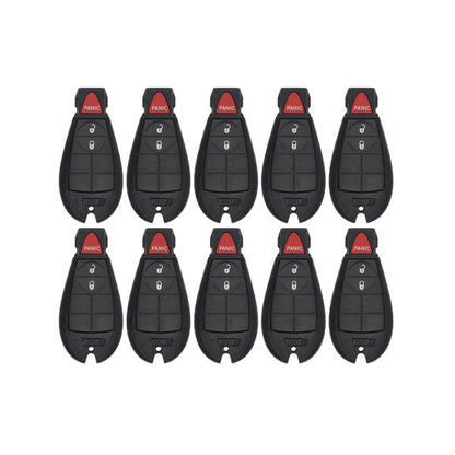 25 x 2013-2019 Dodge RAM / 3-Button Fobik Key / GQ4-53T (AFTERMARKET) (Bundle of 25)