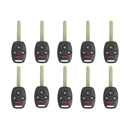 25 x 2008-2014 Honda Acura / 4-Button Remote Head Key / MLBHLIK-1T / (AFTERMARKET) (Bundle of 25)