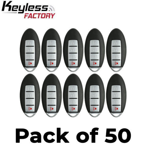 50 x 2013-2016 Nissan / Infiniti / 4-Button Smart Key / KR5S180144014 / IC 014 (AFTERMARKET) (Bundle of 50)
