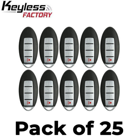25 x 2013-2016 Nissan / Infiniti / 4-Button Smart Key / KR5S180144014 / IC 014 (AFTERMARKET) (Bundle of 25)