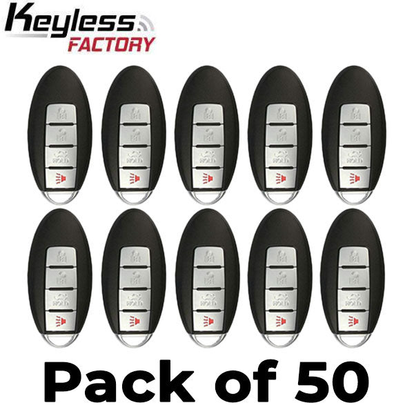 50 x 2007-2015 Nissan / Infiniti / 4-Button Smart Key / KR55WK48903 (9622) / (AFTERMARKET) (Bundle of 50)