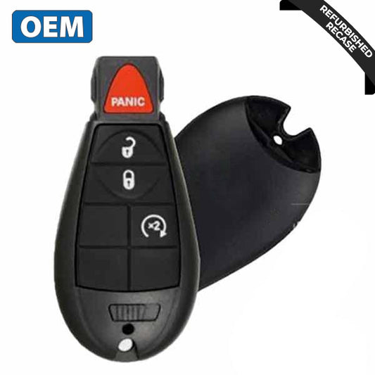 2013-2018 Dodge Ram / 4-Button Fobik / PN: 56046955AG / GQ4-53T (OEM Recase)