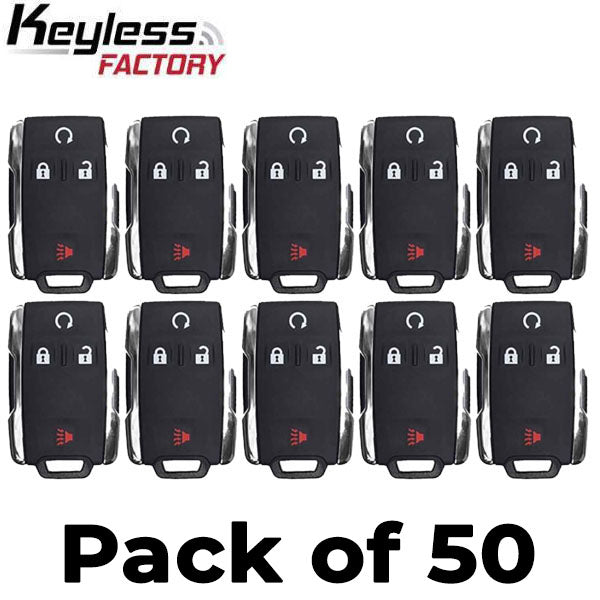 50 x 2014-2019 Chevrolet / GMC / 4-Button Keyless Entry Remote / PN ...